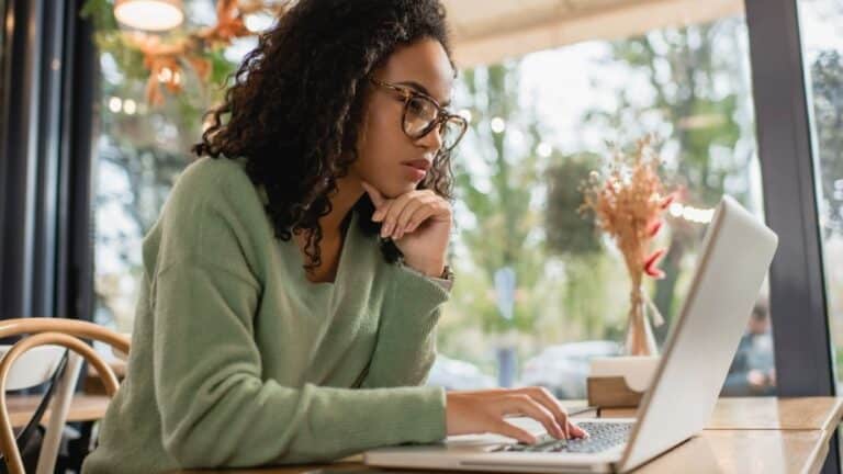 Woman asks online, 'How can I improve my credit score?'