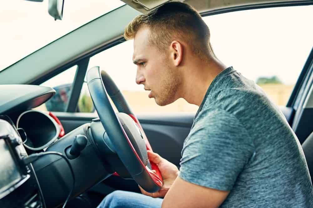 Man burdened by car expenses