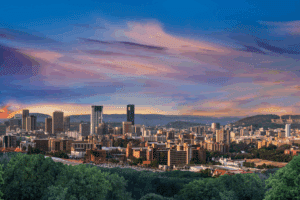 cityscape of Pretoria. Sell your car in Pretoria at Weelee Centurion
